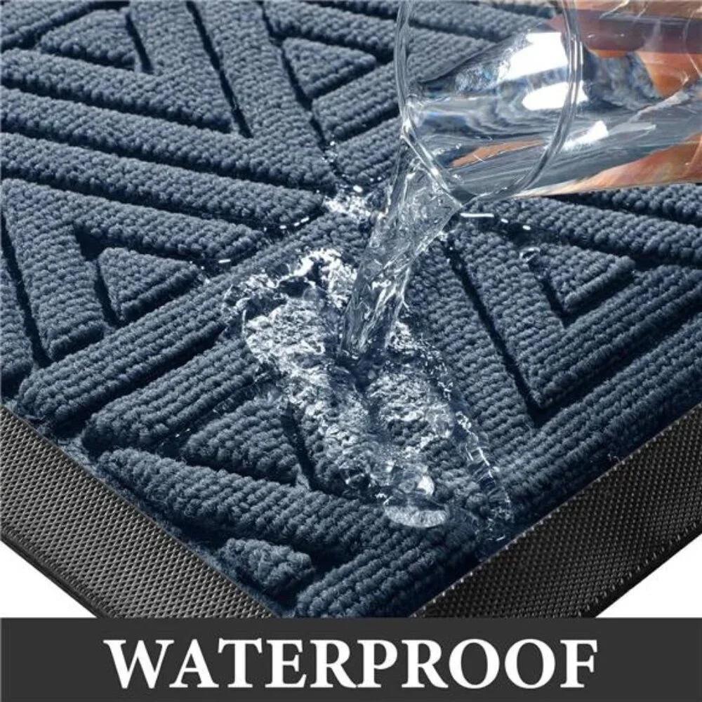 Door Mat Outdoor Entrance, Heavy Duty Sturdy Front Welcome matt for Outside Home